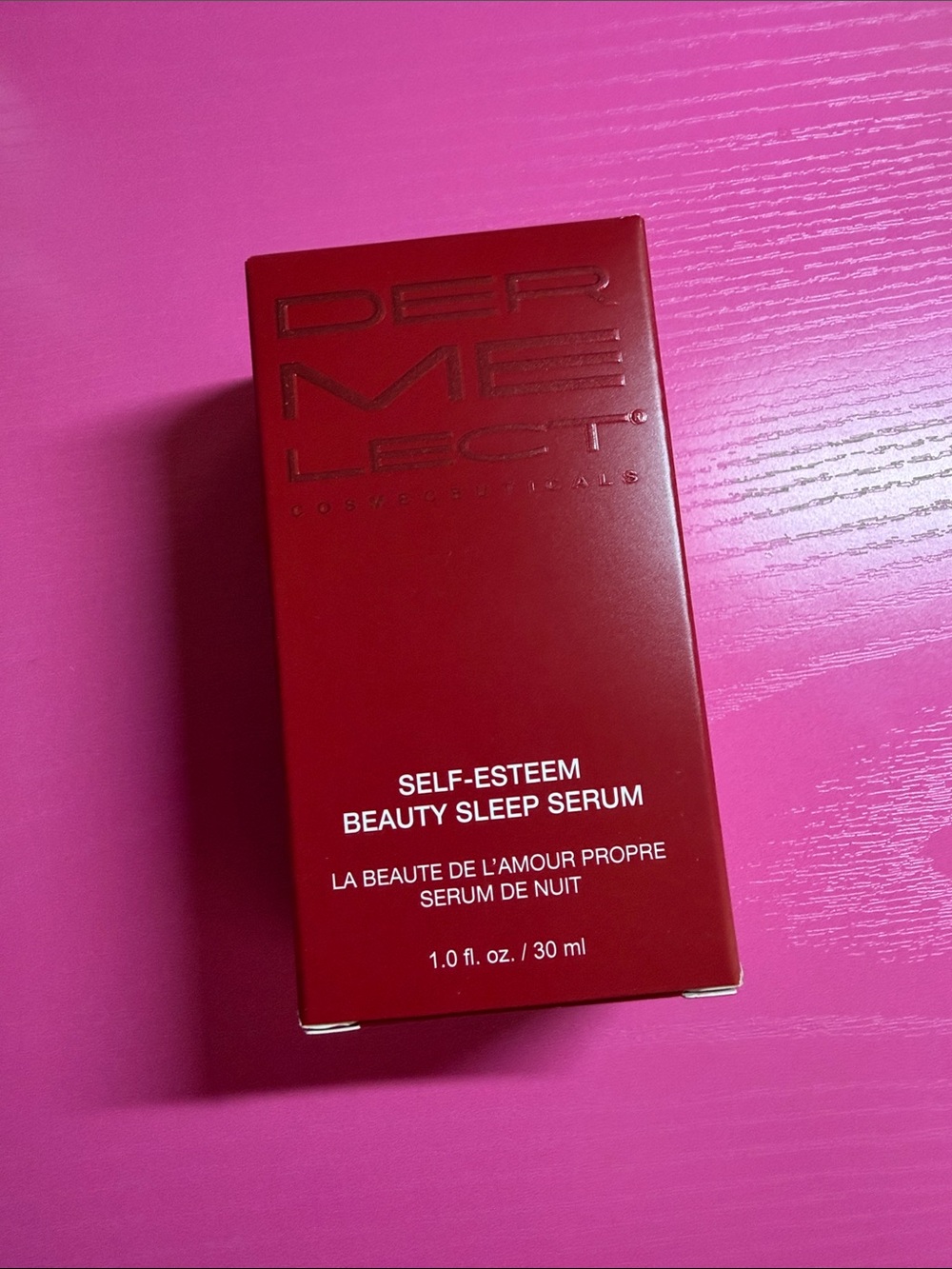 DERMELECT Self-Esteem Beauty Sleep Serum - Red